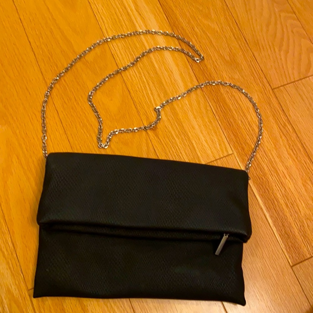 Great Sized Black Chain Shoulder Bag